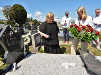 Foto HINA Mladen Volarić Gospić: Komemoracija za Milana Levara