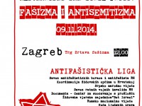 Šetnja sjećanja - Međunarodni dan borbe protiv fašizma i antisemitizma / 09.11 2014.